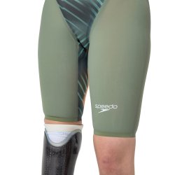 Speedo - Fastskin LZR Pure Valor 2.0 Openback Kneeskin (Green/Orange)
