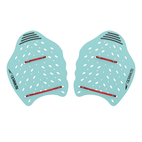 Speedo - Power Plus Paddles Str Small (Turkis Bl/Rd)