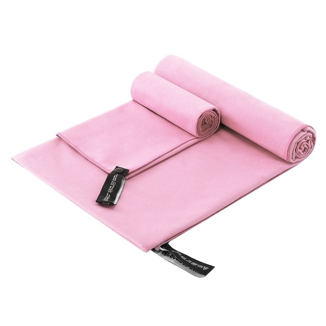 Microfiber Towel - Light Pink (76X152&nbsp;)
