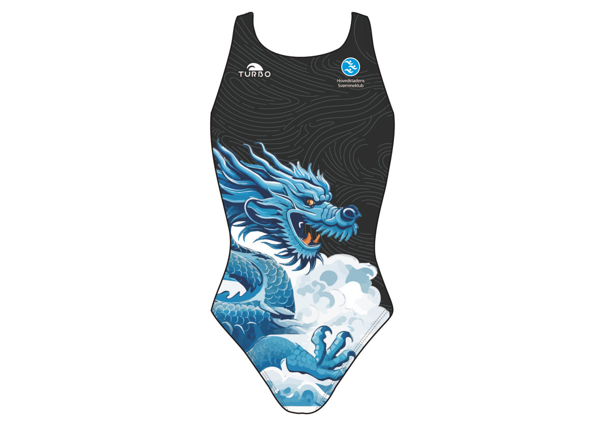 TURBO - HSK Vandpolo Dragt Dragon design - Dame