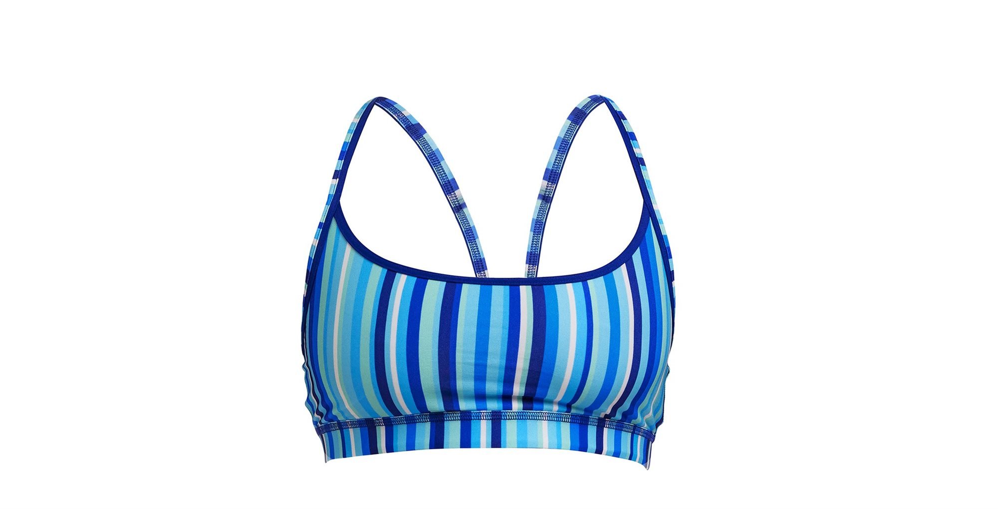 Funkita - Ladies Sports Top Lane Lines