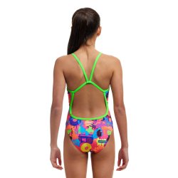 Funkita - Girl's Single Strap One Piece - Lotsa Pop