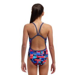 Funkita - Girl's Single Strap One Piece - Motherboard