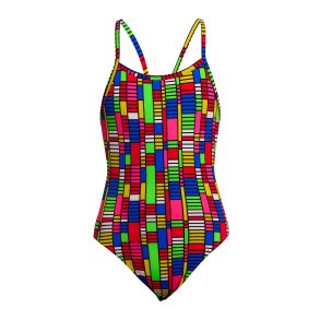 Funkita - Girl's Single Strap One Piece - The Climb