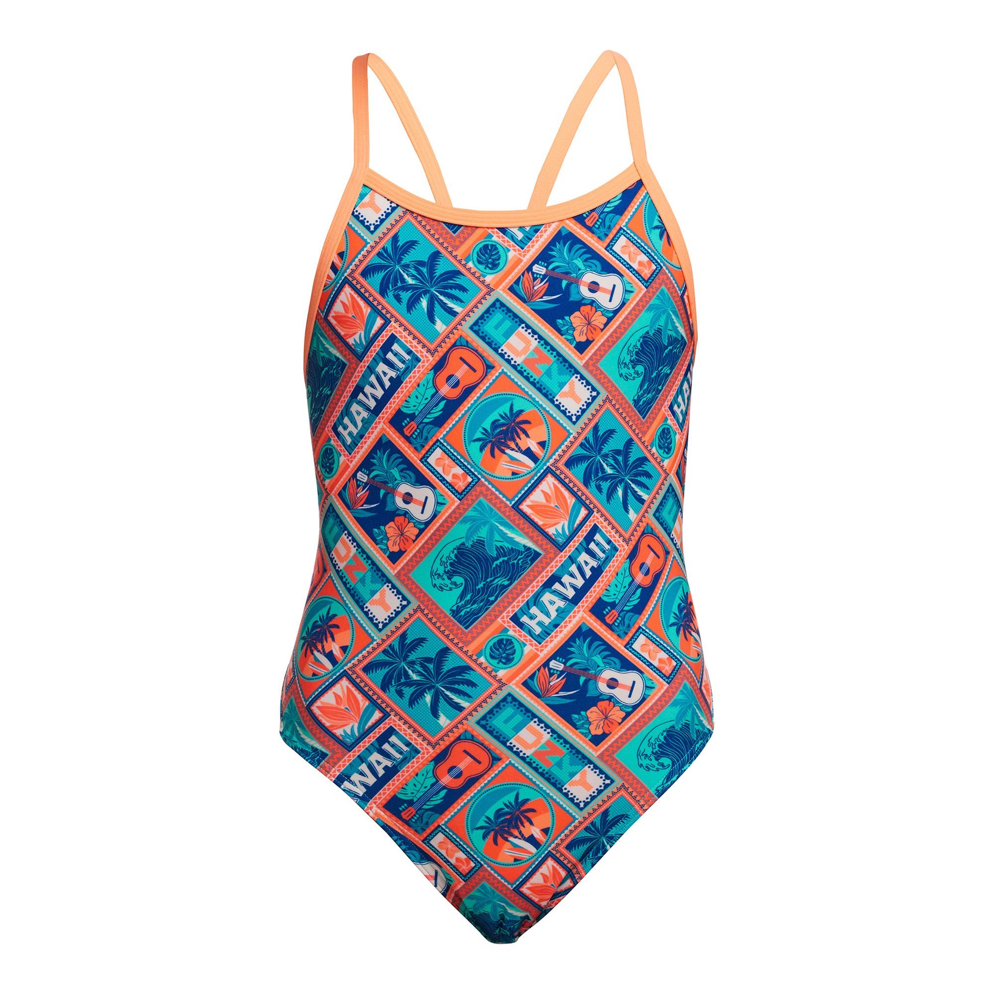 Funkita - Girl's Single Strap One Piece Tiki Tango