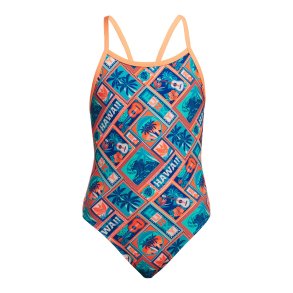 Funkita - Girl's Single Strap One Piece Tiki Tango