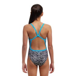 Funkita - Girl's Single Strap One Piece - White Walker