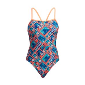 Funkita - Ladies Single Strap One Piece Tiki Tango