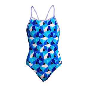 Funkia - Girl's Diamond Back One Piece - Tetra Tonic
