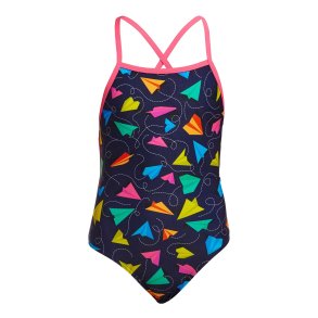 Funkita - Girl's Strapped In One Piece Fly Bye