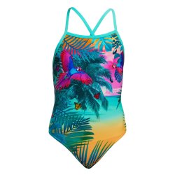 Funkita - Girl's Strapped In One Piece The Beach
