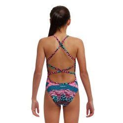 Funkita - Girl's Strapped In One Piece Wild Things