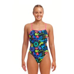 Funkita - Ladies Strapped In One Piece - Poppy Long