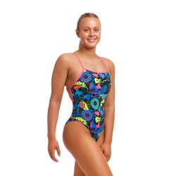 Funkita - Ladies Strapped In One Piece - Poppy Long
