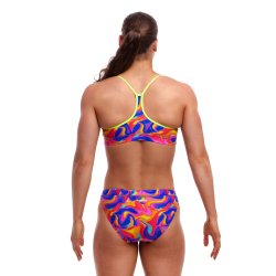 Funkita - Ladies Swim Crop Top - Summer Swirl