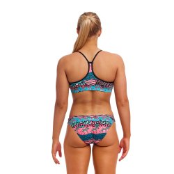 Funkita - Ladies Swim Crop Top Wild Things
