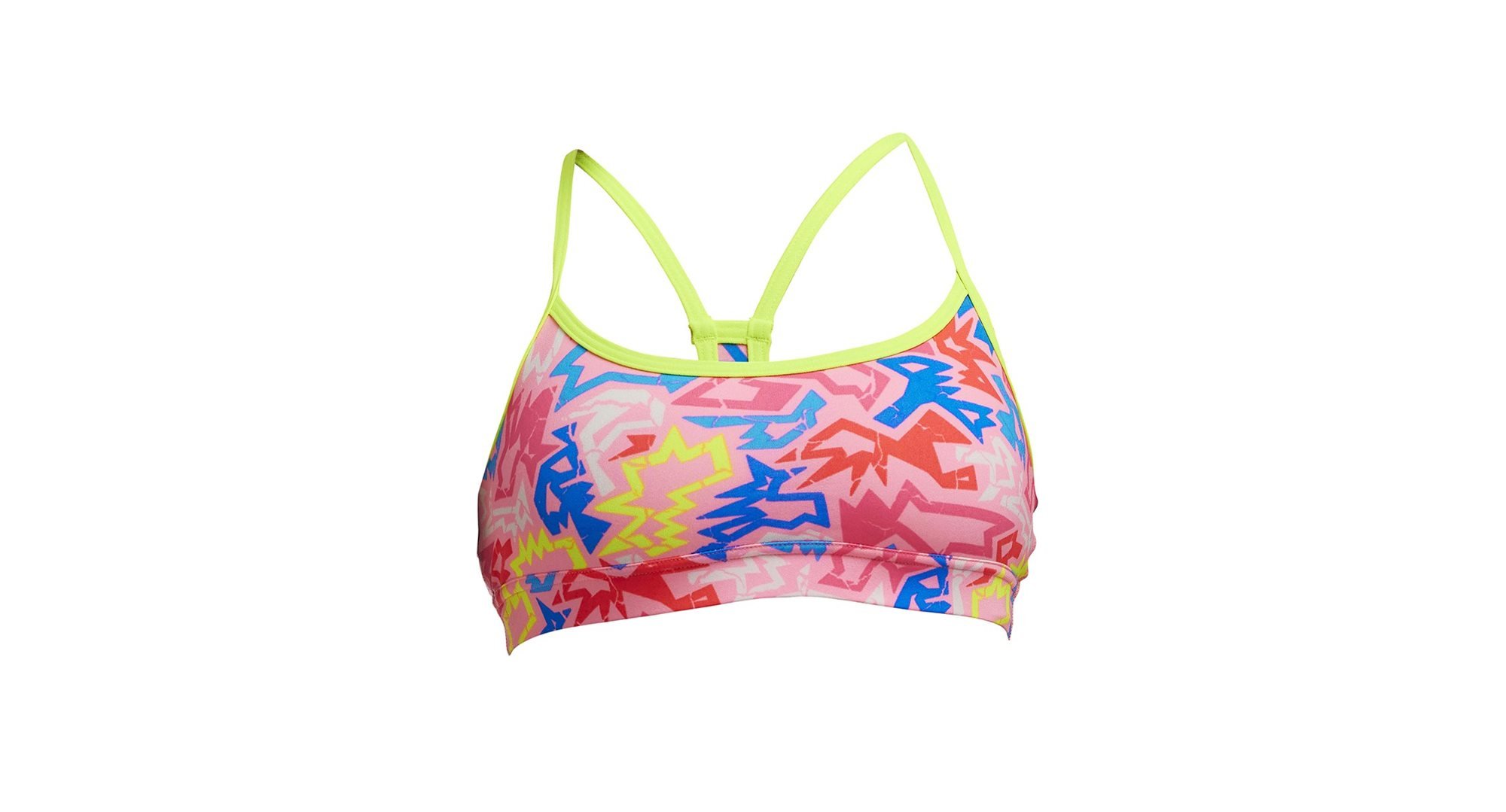 Funkita - Girl's Swim Crop Top Rock Star