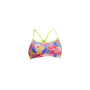 Funkita - Girl's Swim Crop Top Rock Star