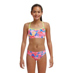 Funkita - Girl's Swim Crop Top Rock Star
