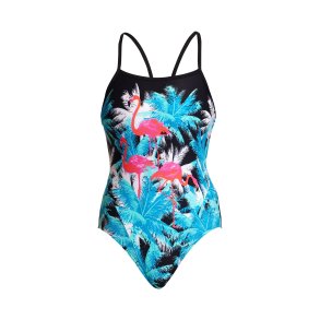 Funkita - Single Strap One Piece Flamingo Night