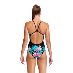 Funkita - Single Strap One Piece Flamingo Night