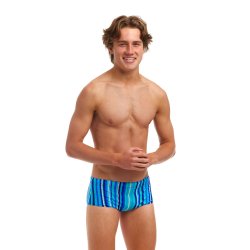 Funky Trunks - Boy's Sidewinder Trunks Lane Lines