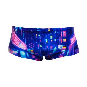 Funky Trunk - Men's Sidewinder Trunks Cyber City