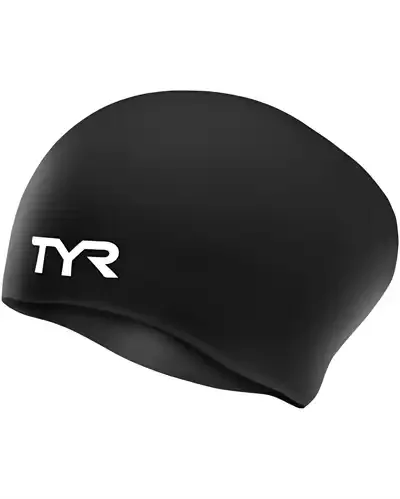 Tyr - Wrinkle Free Long Hair Cap (Sort)
