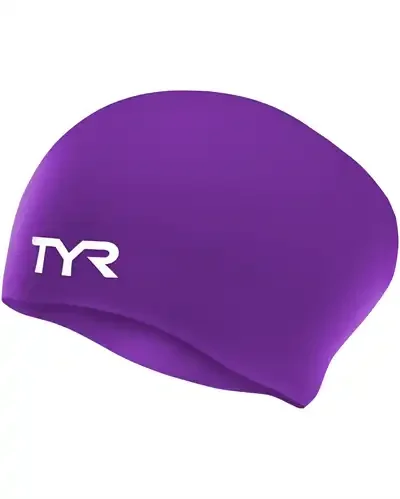 Tyr - Wrinkle Free Long Hair Cap (Lilla)