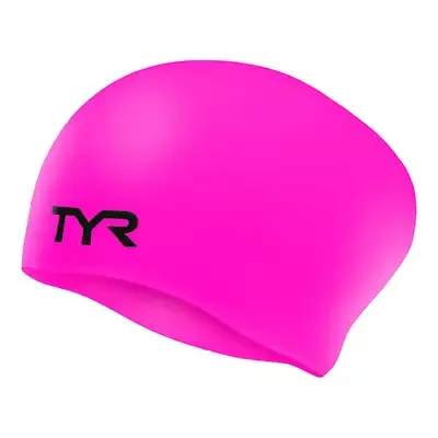 Tyr - Wrinkle Free Long Hair Cap (Pink)